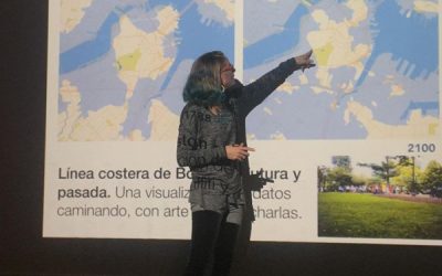 Primera sessió oficial del TechnovationCAT 2019-2020 amb Catherine d’Ignazio, Professora del ciència urbana al MIT de Boston