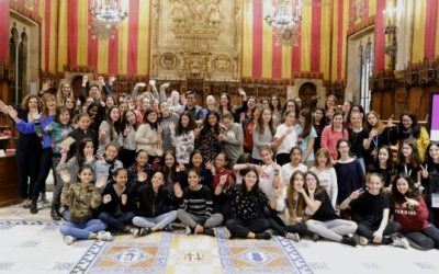TechnovationCat al Saló de Cent de l’Ajuntament de Barcelona dins del STEAMConf 2018