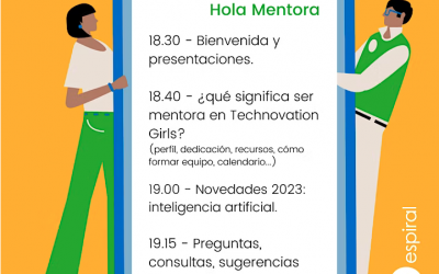 TechnovationCAT 2023! Hola Mentora!