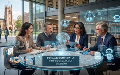 La personalització de l’aprenentatge a distància: cursos d’IA per a la millora de la competència docent